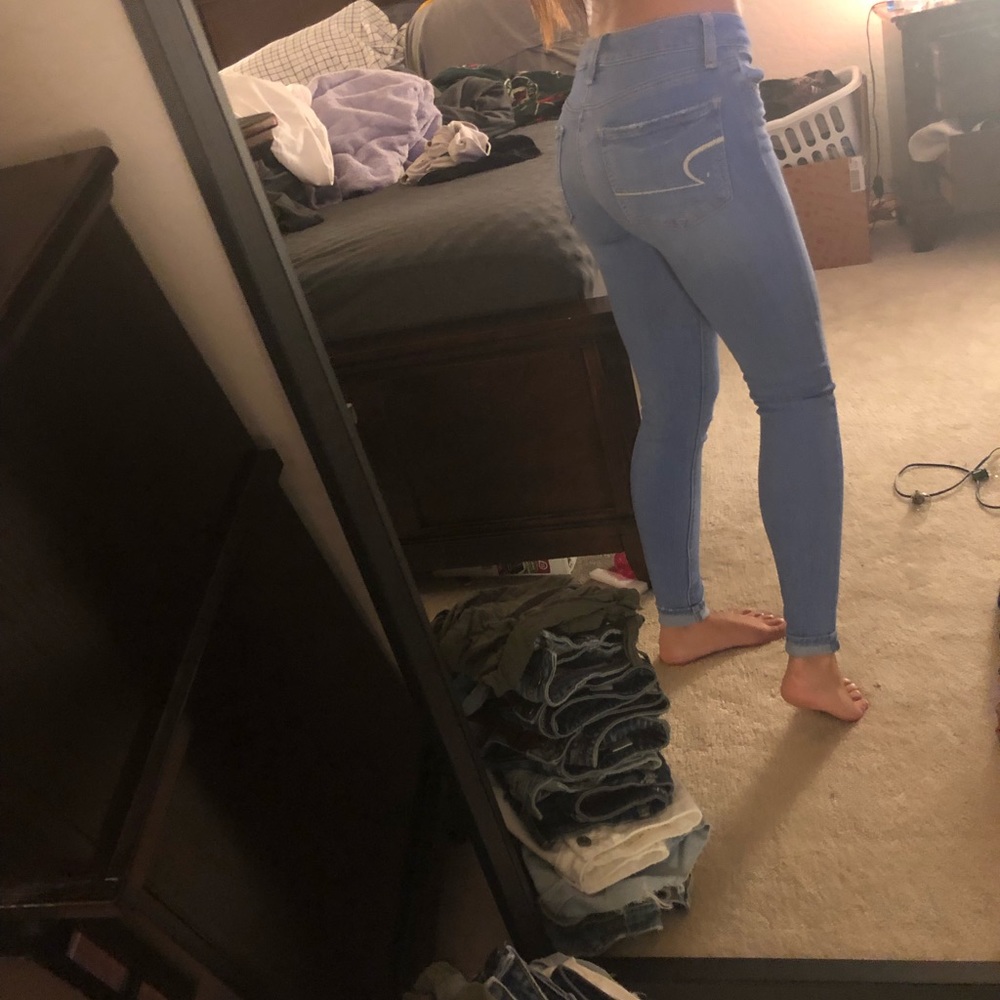 american eagle jeggings - Picture 2 of 4